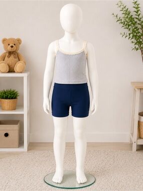 DSG Navy Girls Bike Shorts